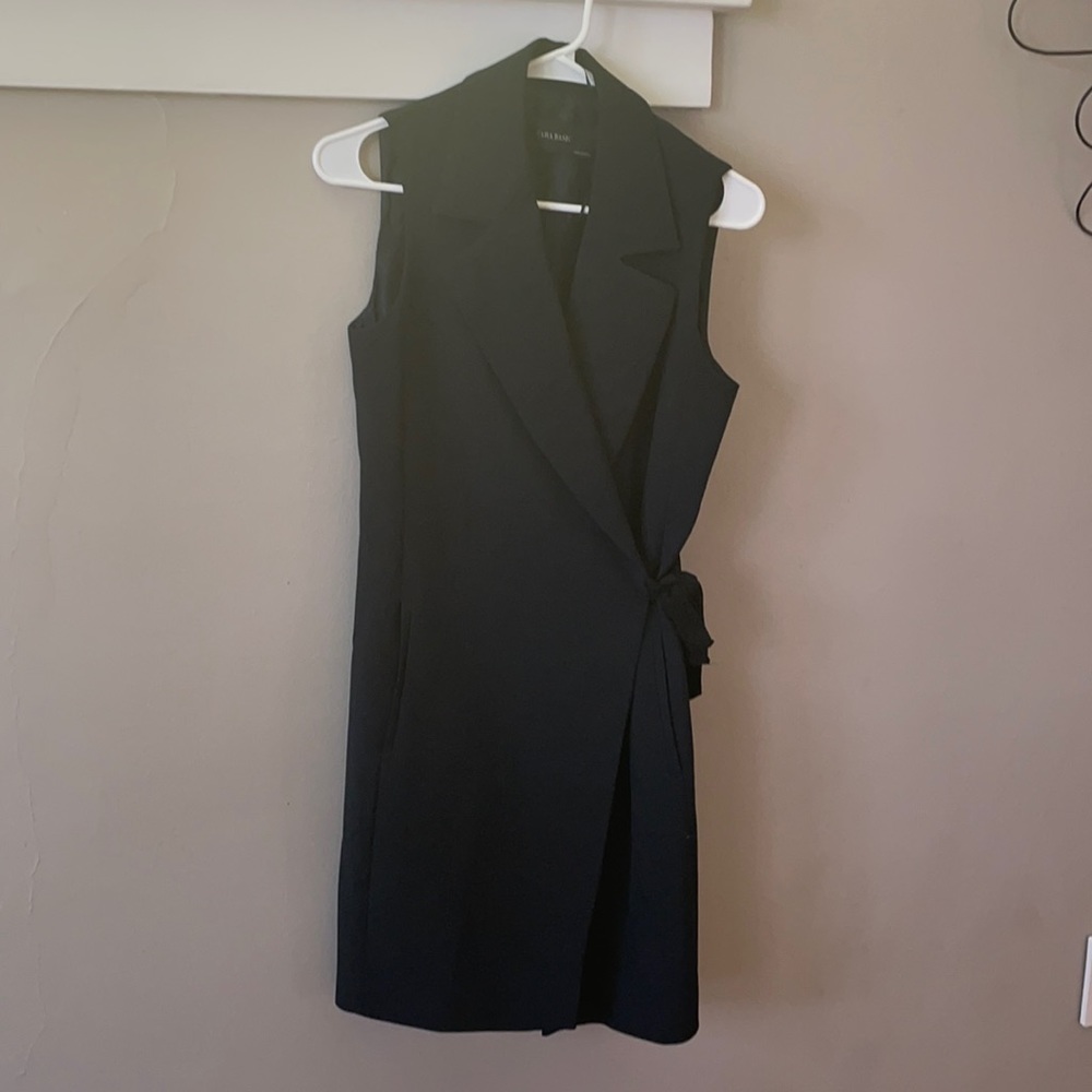 Zara wrap blazer dress